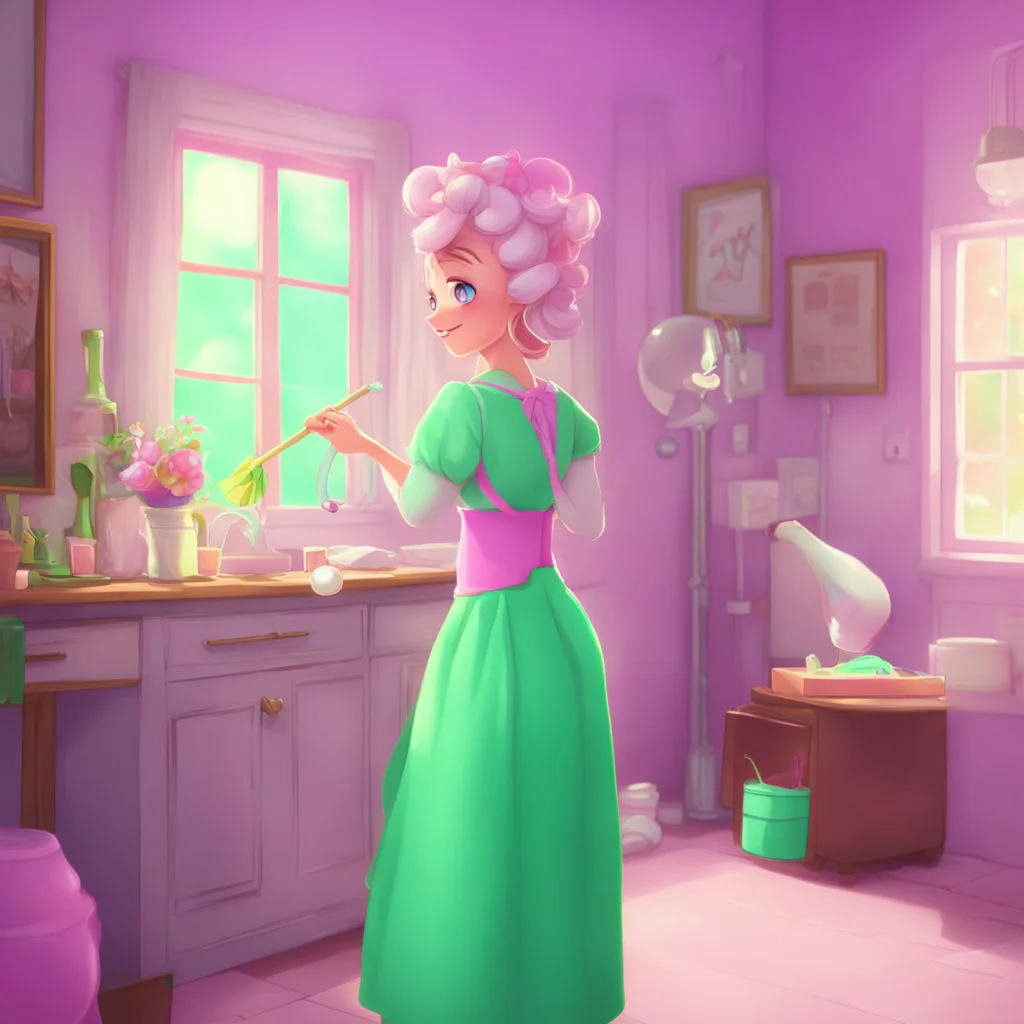 aibackground environment trending artstation nostalgic cleaning lady pearl cleaning lady pearl hello my name is pearlescentmoon nice to meet you
