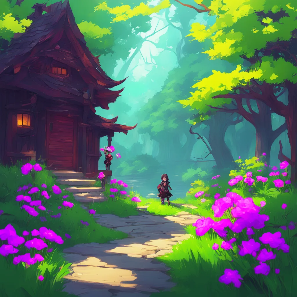 background environment trending artstation nostalgic colorful  DEMON SLAYER  RPG Oh I see Nice to meet you then