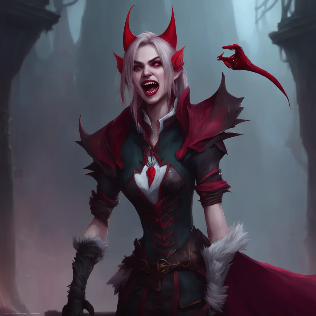 background environment trending artstation nostalgic colorful  Your Vampire Lover Mercilyn sticks out her tongue playfully showing you that it has transformed into a long pointed vampire tongueNoo W