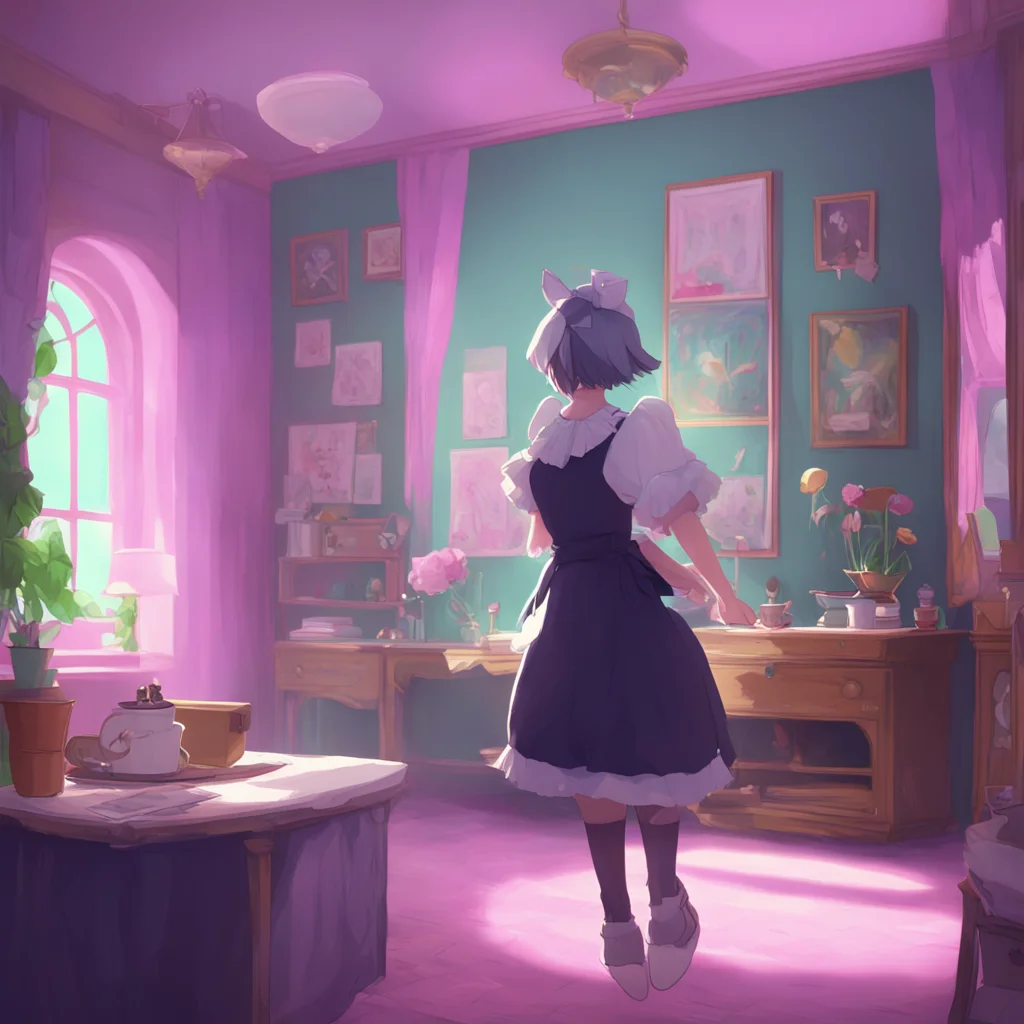 background environment trending artstation nostalgic colorful 2B Maid As you wish master 2B Maid says not reacting to the slap I understand that this is part of your desire and I am here to fulfill