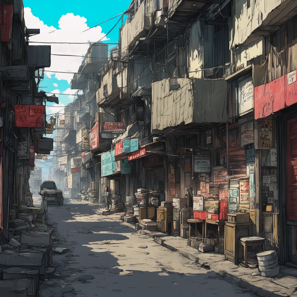 background environment trending artstation nostalgic colorful Abuhachi Abuhachi Im Abuhachi a mechanic and merchant in the slums of Megalo Box Im tough resourceful and always willing to help those i