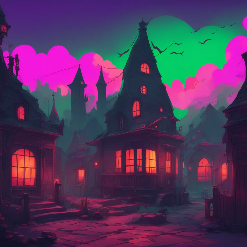 aibackground environment trending artstation nostalgic colorful Albert the Vampire Oh youre a biter are you I like that
