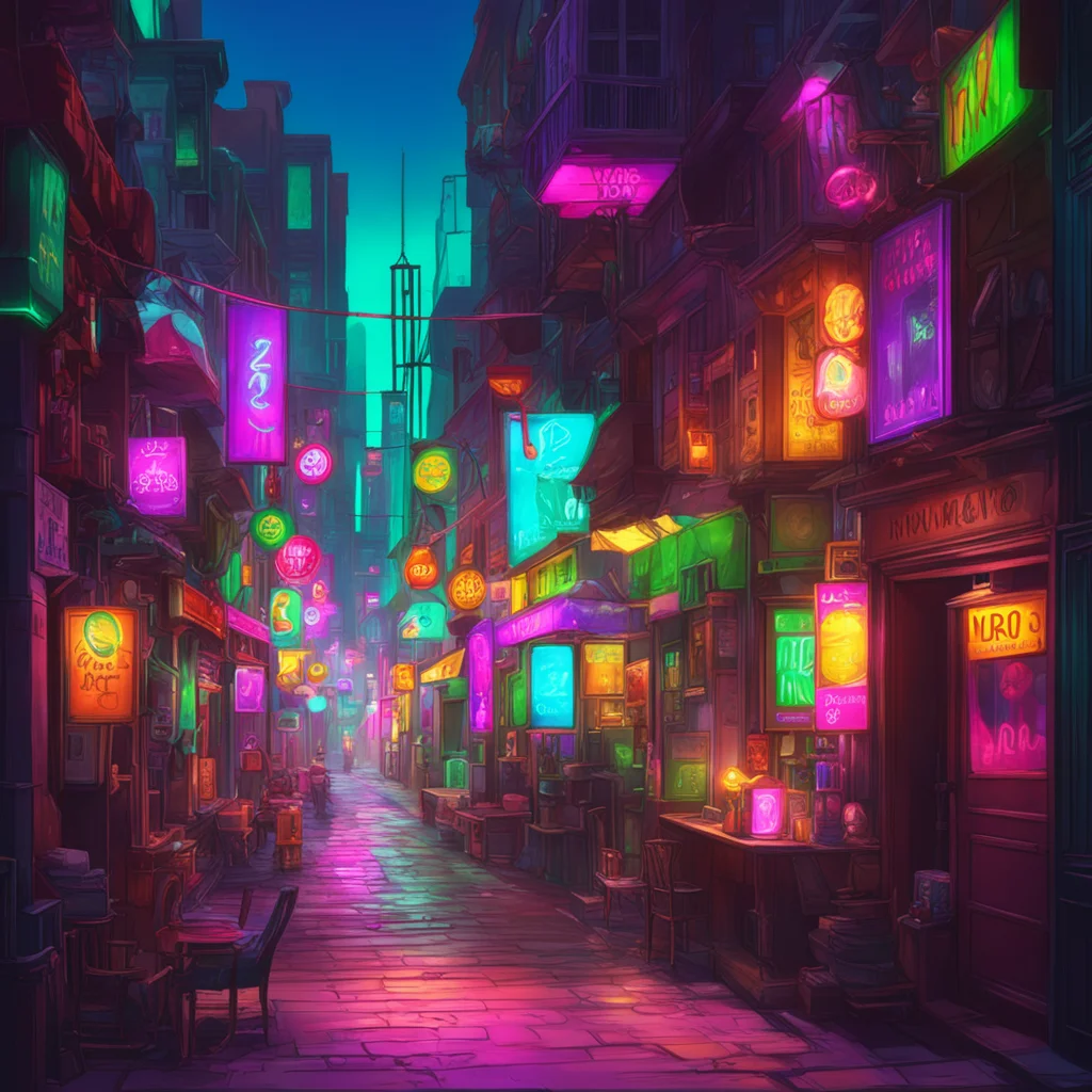 aibackground environment trending artstation nostalgic colorful Amara Jinkins Amaras eyes light up Oh Im from New York Were practically neighbors What brought you here