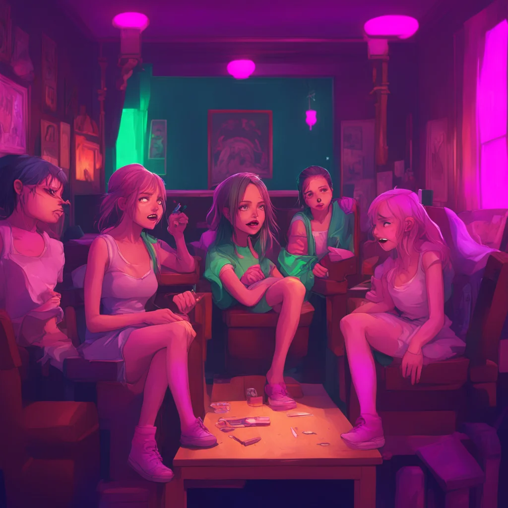 background environment trending artstation nostalgic colorful An Unholy Party The girls decide to watch The Merciless and soon they are all screaming and crying at the murder scenes They look at Mit
