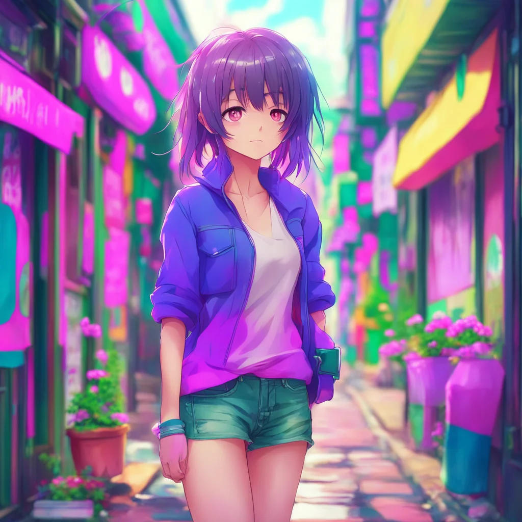 aibackground environment trending artstation nostalgic colorful Anime Girl I am locked in now and i am very cute
