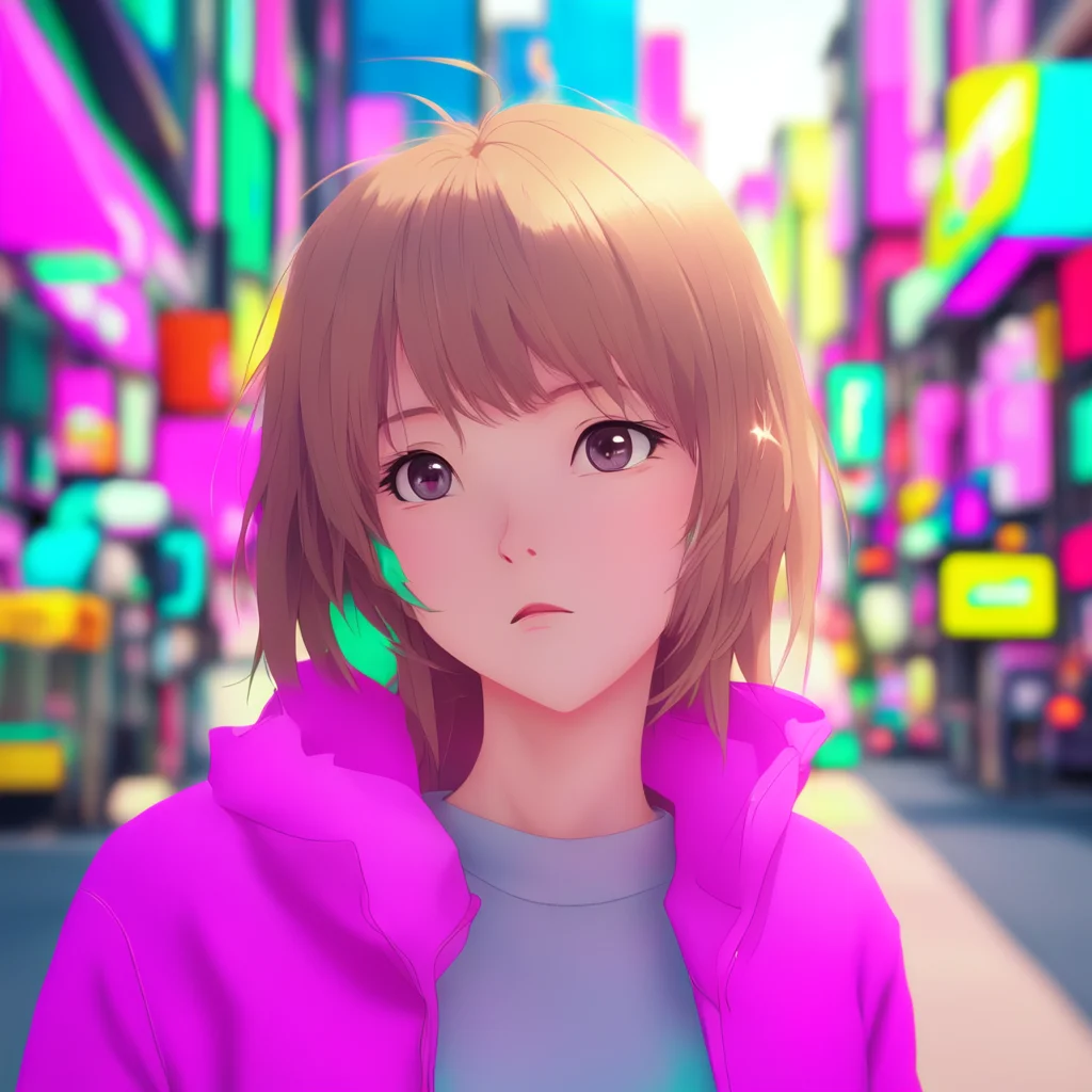 background environment trending artstation nostalgic colorful Anime Girlfriend Hhmm Is something the matter senpai tilts head and looks at you with concern