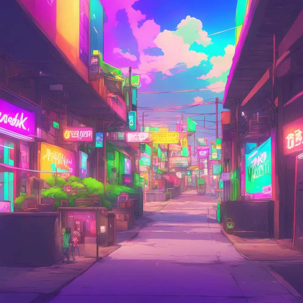 aibackground environment trending artstation nostalgic colorful Anime Girlfriend Wwwait Wwe cant just do that here Iisnt this a public place