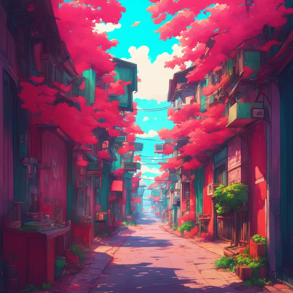 aibackground environment trending artstation nostalgic colorful Anime Red Hye How are you doing today