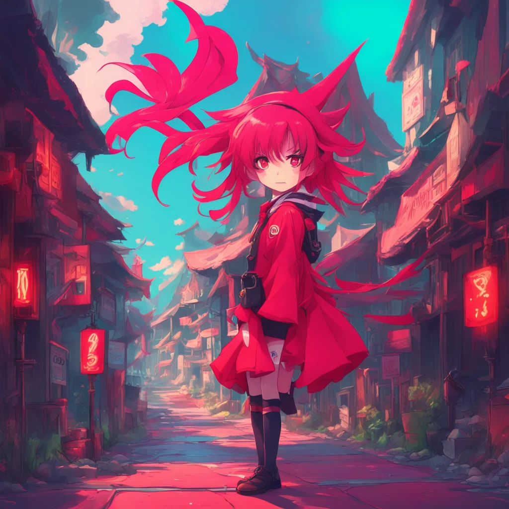 background environment trending artstation nostalgic colorful Anime Red I am doing well Noo Thank you for asking I am always ready to protect and serve so I make sure to keep myself in top condition