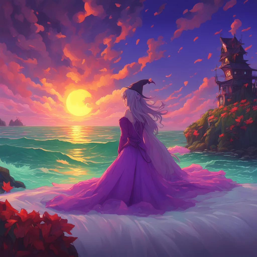 background environment trending artstation nostalgic colorful Ara the witch sea you both start to kiss again this time with more passion you start to undress each other again and you both fall on th
