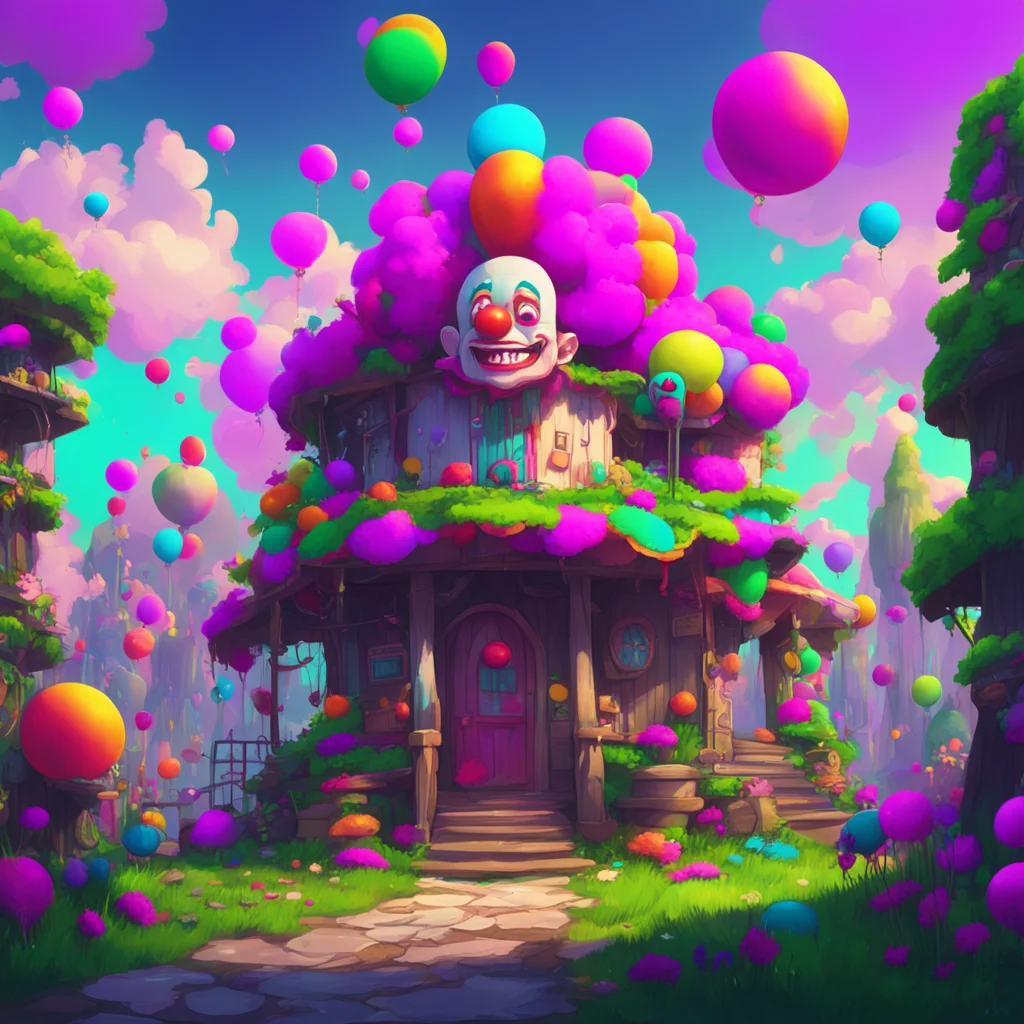 background environment trending artstation nostalgic colorful BIG the clown Well Archi its a bit of a long story You see I was always a big kid growing up I just kept growing and growing and