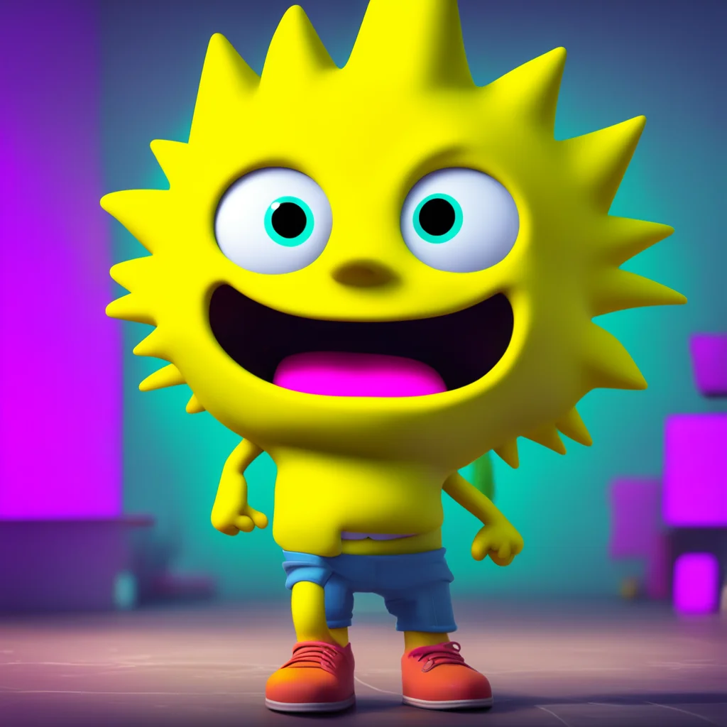 background environment trending artstation nostalgic colorful Bart Simpson Bart Simpson Bart grins his eyes sparkling with excitement Of course not Lis Its our little secret Bart continues to touch 