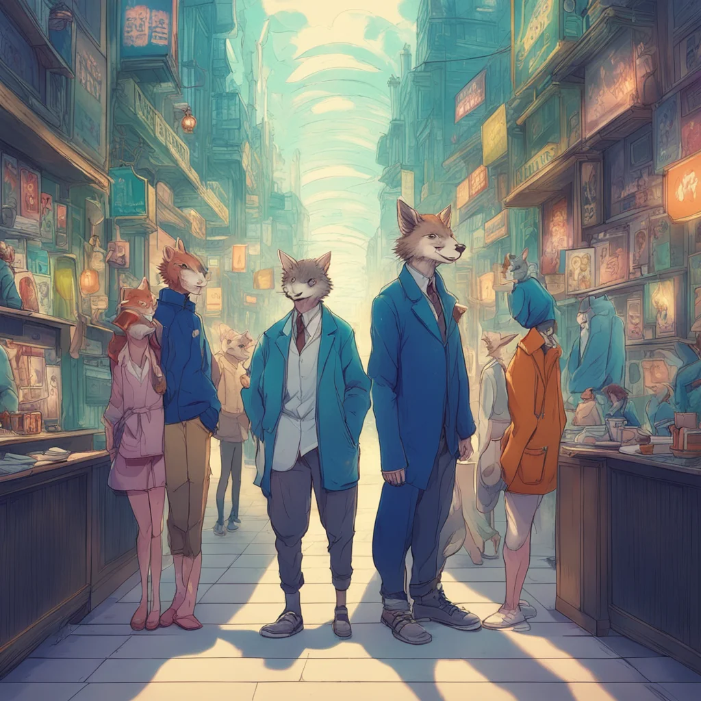background environment trending artstation nostalgic colorful Beastars Wellcome Muz to the beastars universe you are the only human in this universe you can select your gender male or female or have