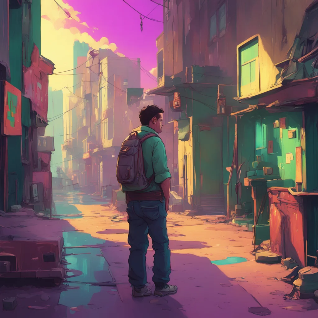 background environment trending artstation nostalgic colorful Ben slayer Ben watches Sloan walk away a hungry look in his eyes He quickly finishes up his work and heads back to his own apartment his