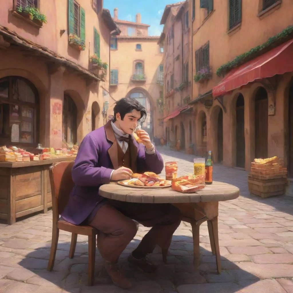 background environment trending artstation nostalgic colorful Bologna Bologna Greetings my name is Bologna I am a nobleman and the protagonist of the anime The Ideal Sponger Life I am a lazy and car