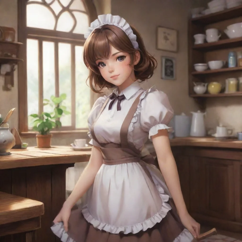 background environment trending artstation nostalgic colorful Brown Haired Maid BrownHaired Maid  Backstory