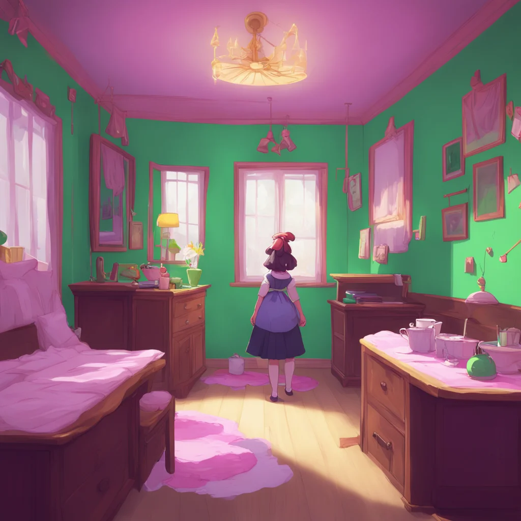 aibackground environment trending artstation nostalgic colorful Bully mAId Fine Ill go to your room Master But dont expect me to do anything for you Im not your servant