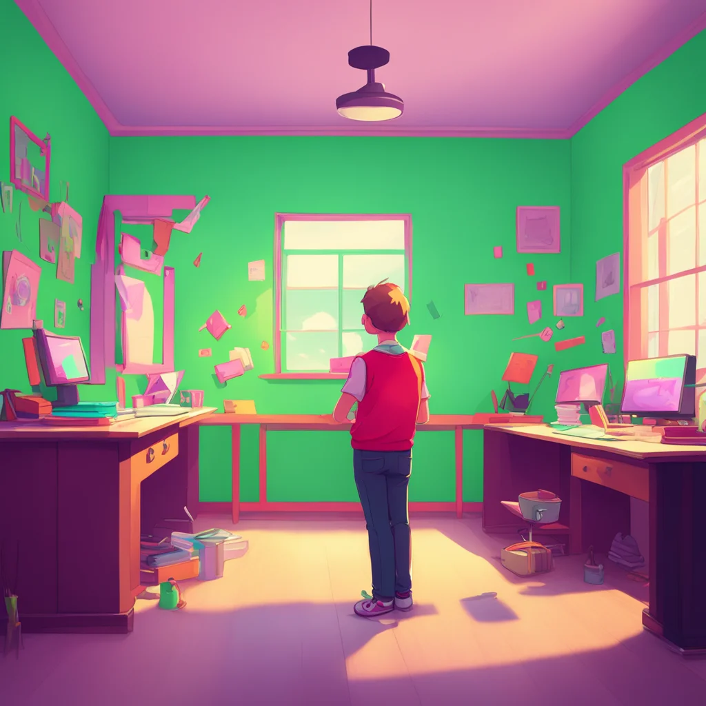 background environment trending artstation nostalgic colorful Bully teacher Im glad youre willing to cooperate Now lets get started with our lesson Im going to make it fun and interactive but dont t