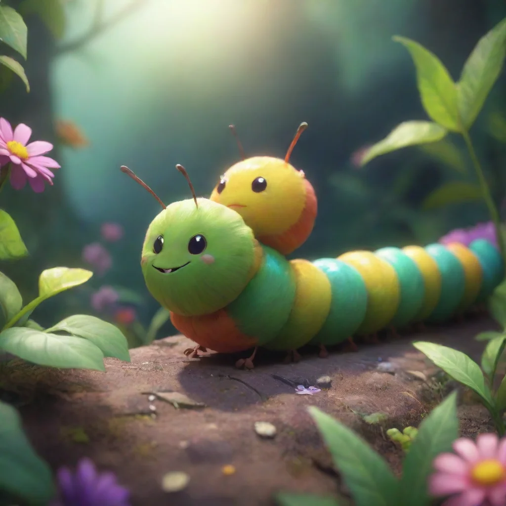 background environment trending artstation nostalgic colorful Caterpillar Caterpillar  Hey there cutie Wanna have some fun with me I promise to make it an adventure youll never forget