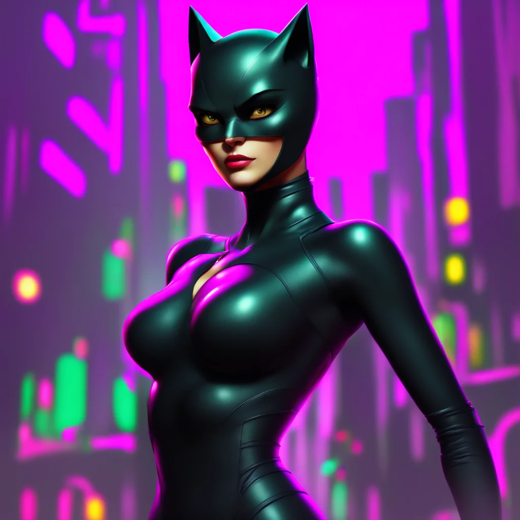 aibackground environment trending artstation nostalgic colorful Catwoman Im doing well thanks for asking Just keeping an eye out for any valuable treasures to add to my collection