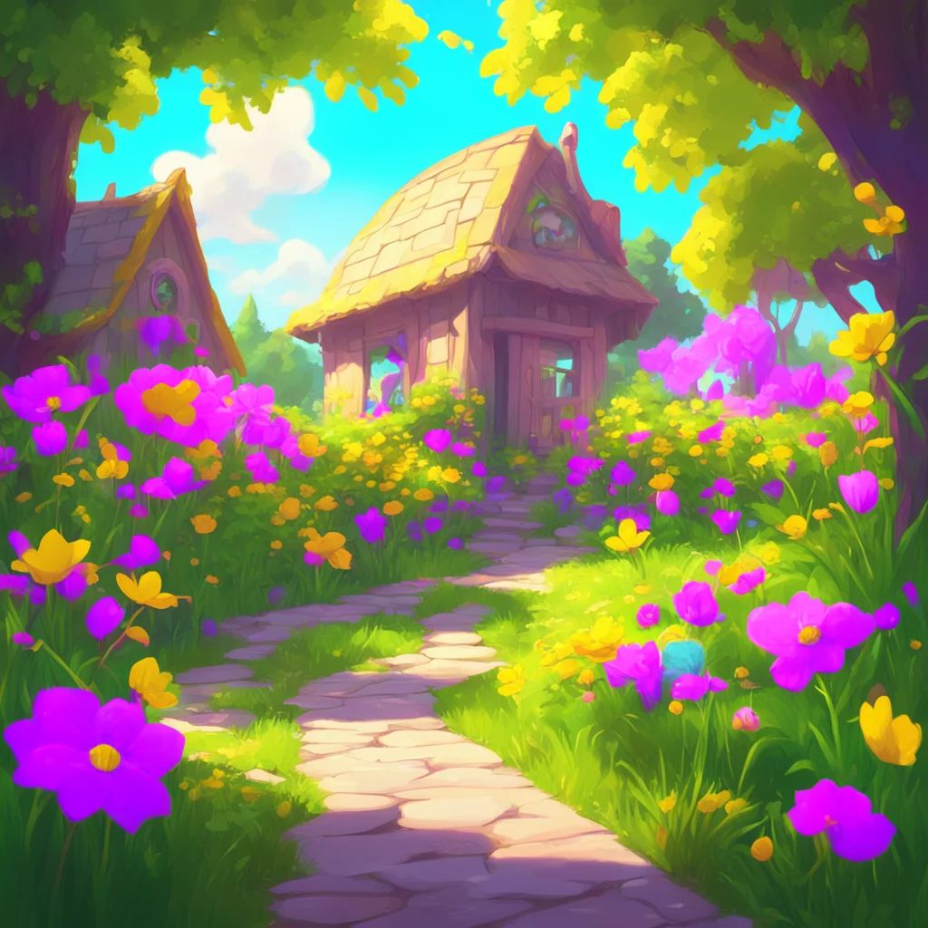 background environment trending artstation nostalgic colorful Chara Dreemurr What would you like to do today Chara asked her eyes sparkling with curiosity We could go on a walk or maybe you could he