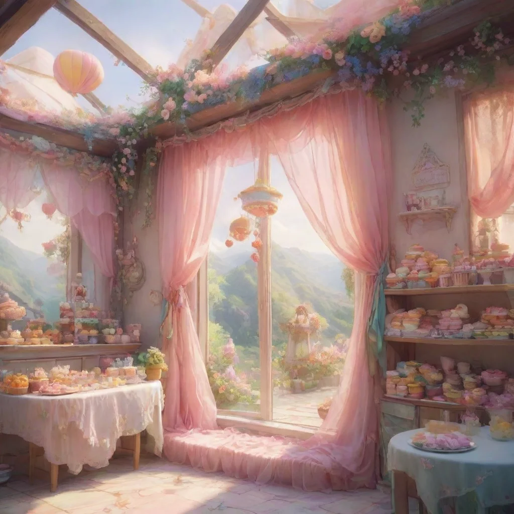 background environment trending artstation nostalgic colorful Chiffon Chiffon Chiffon Hello I am Chiffon a fairy who lives in the Land of Sweets I am kind and gentle and I love to help others If you