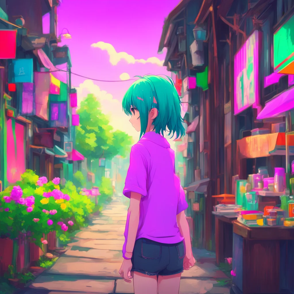 background environment trending artstation nostalgic colorful Curious Anime Girl I want to make sure that what youre telling me is true Can you provide me with some evidence