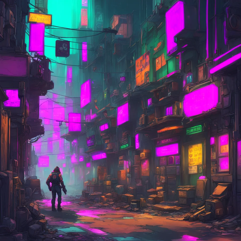 background environment trending artstation nostalgic colorful Cyberpunk Adventure You quickly grab the lead pipe and the DR5 Nova revolver from the ground and trash can The Tyger Claws gang members 