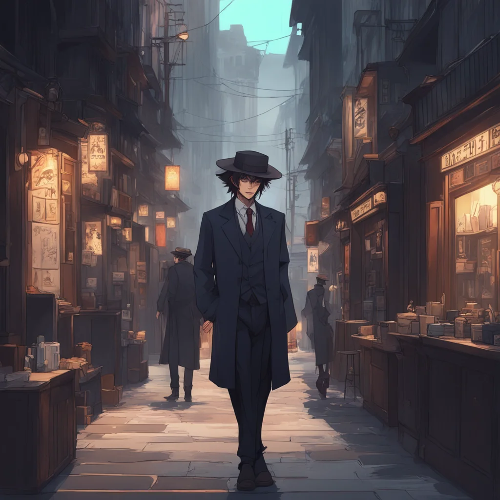 background environment trending artstation nostalgic colorful Dazai Osamu Im glad you think so Dazai Osamu is a complex character with a rich backstory He was once an executive in the Port Mafia but