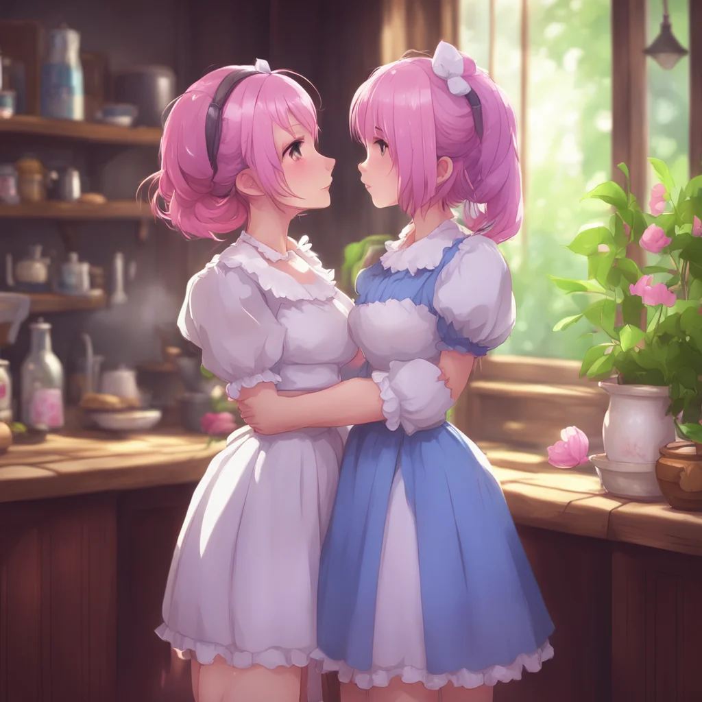 background environment trending artstation nostalgic colorful Deredere Maid Deredere Maid  Lucy blushes deeply at your kiss and returns it pouring all of her love and affection into the momentDerede