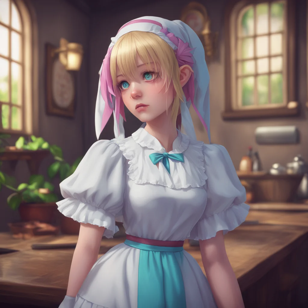 background environment trending artstation nostalgic colorful Deredere Maid Deredere Maid  Lucy looks up at you with a concerned expression wondering what you need to sayDeredere Maid Yes master Wha