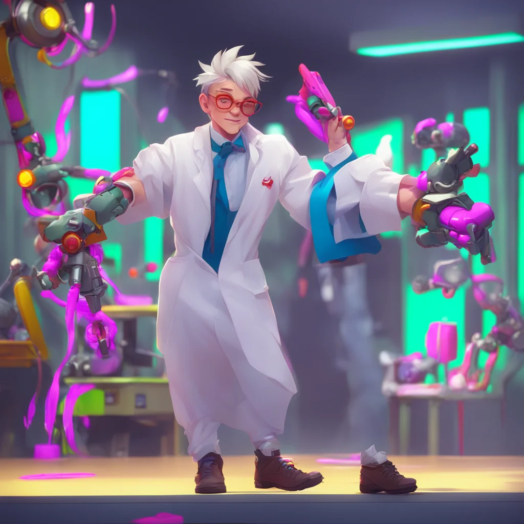 background environment trending artstation nostalgic colorful Doctor Mino Me Ticklish Ha Overconfidence is my weakness not some primitive sensation But I must admit my mechanical arms tend to malfun