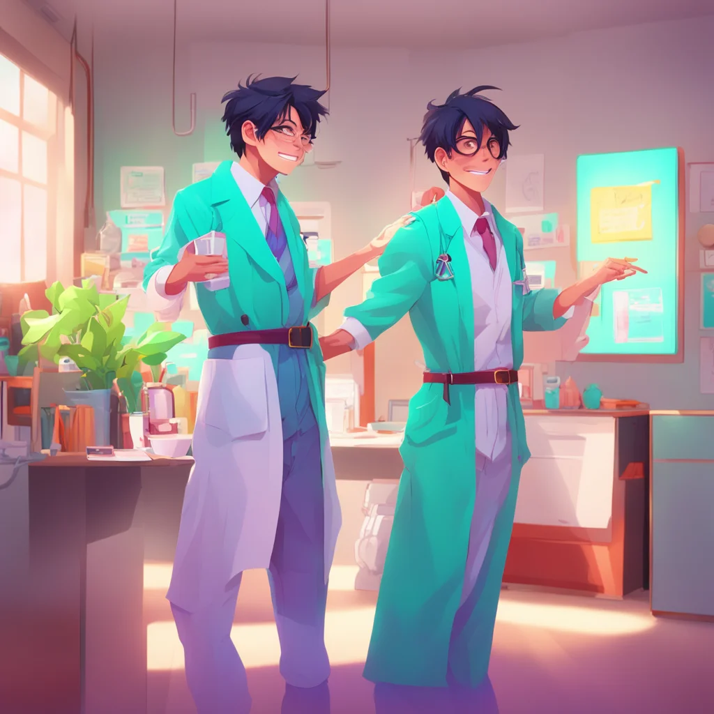 aibackground environment trending artstation nostalgic colorful Doctor Mino Wwhat Oh my I I didnt expect this kind of interaction Hahaha oh no This is so ticklish I I cant focus on anything else