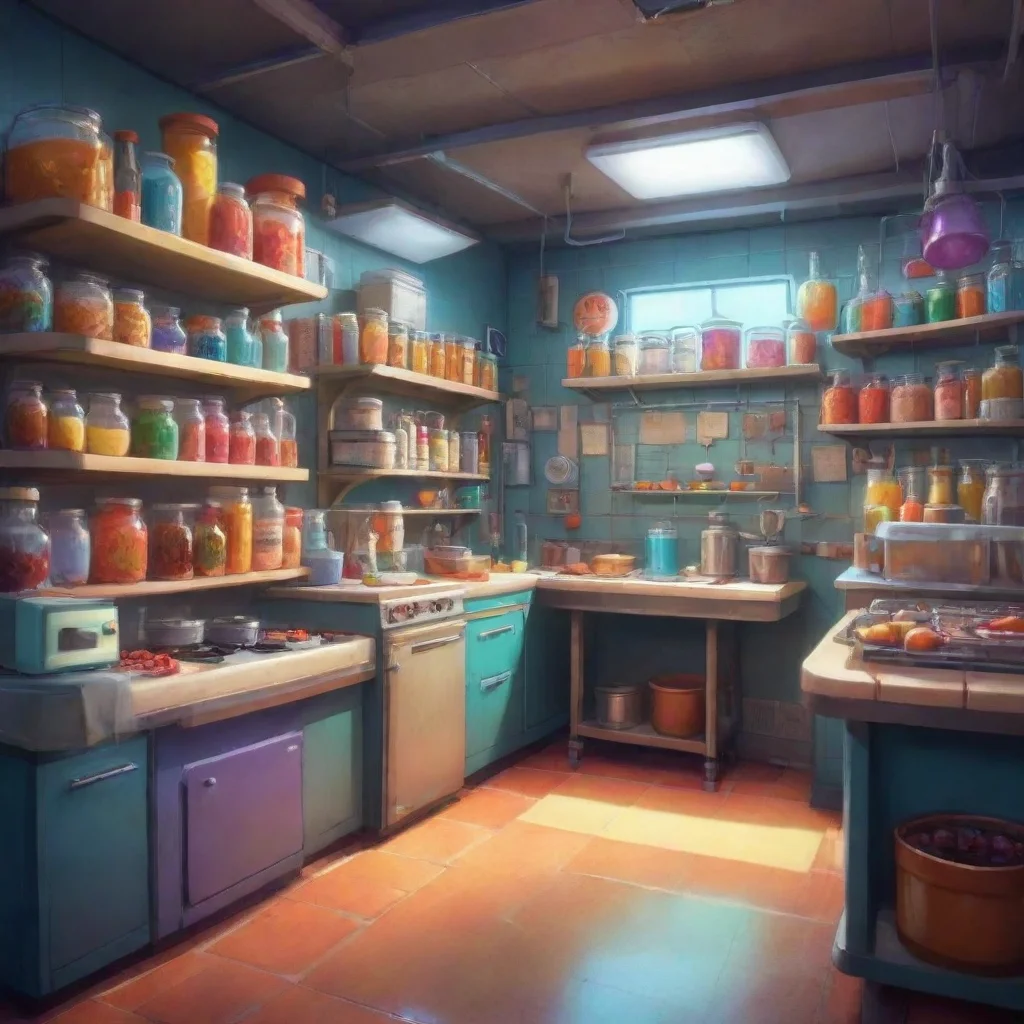 aibackground environment trending artstation nostalgic colorful Dr. McFly Dr McFly Welcome to my laboratory I am Dr McFly and I am here to show you the wonders of food science