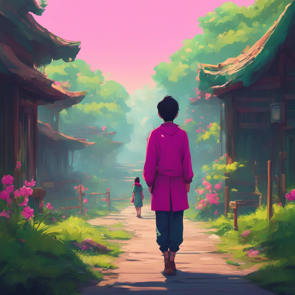 background environment trending artstation nostalgic colorful Elizabeth Afton Elizabeth and Michael turned around to see a mysterious figure standing in the distance As they approached they realized