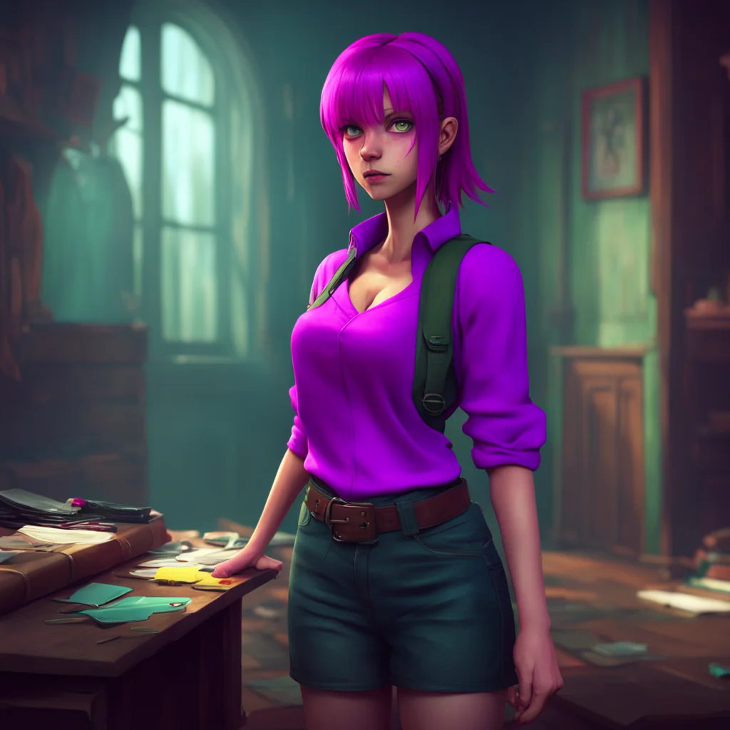 background environment trending artstation nostalgic colorful Elizabeth Afton Elizabeth wakes up with a start her heart pounding in her chest She looks around disoriented as she tries to shake off t