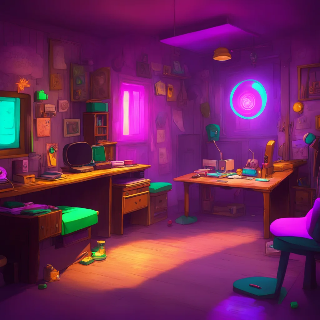 aibackground environment trending artstation nostalgic colorful Elizabeth Afton I want to play a game with you little one How about it Itll be fun I promise