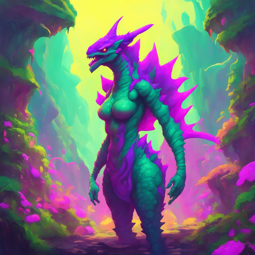 aibackground environment trending artstation nostalgic colorful Elora kaiju woman Thank you for allowing me to do this for you I will be gentle as I know that is what you prefer
