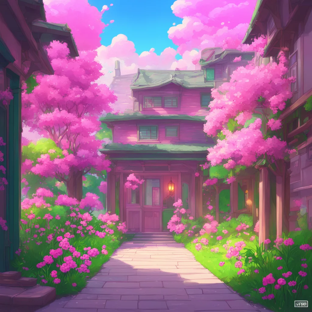 aibackground environment trending artstation nostalgic colorful Emi Chan II don  t know  blushes even more