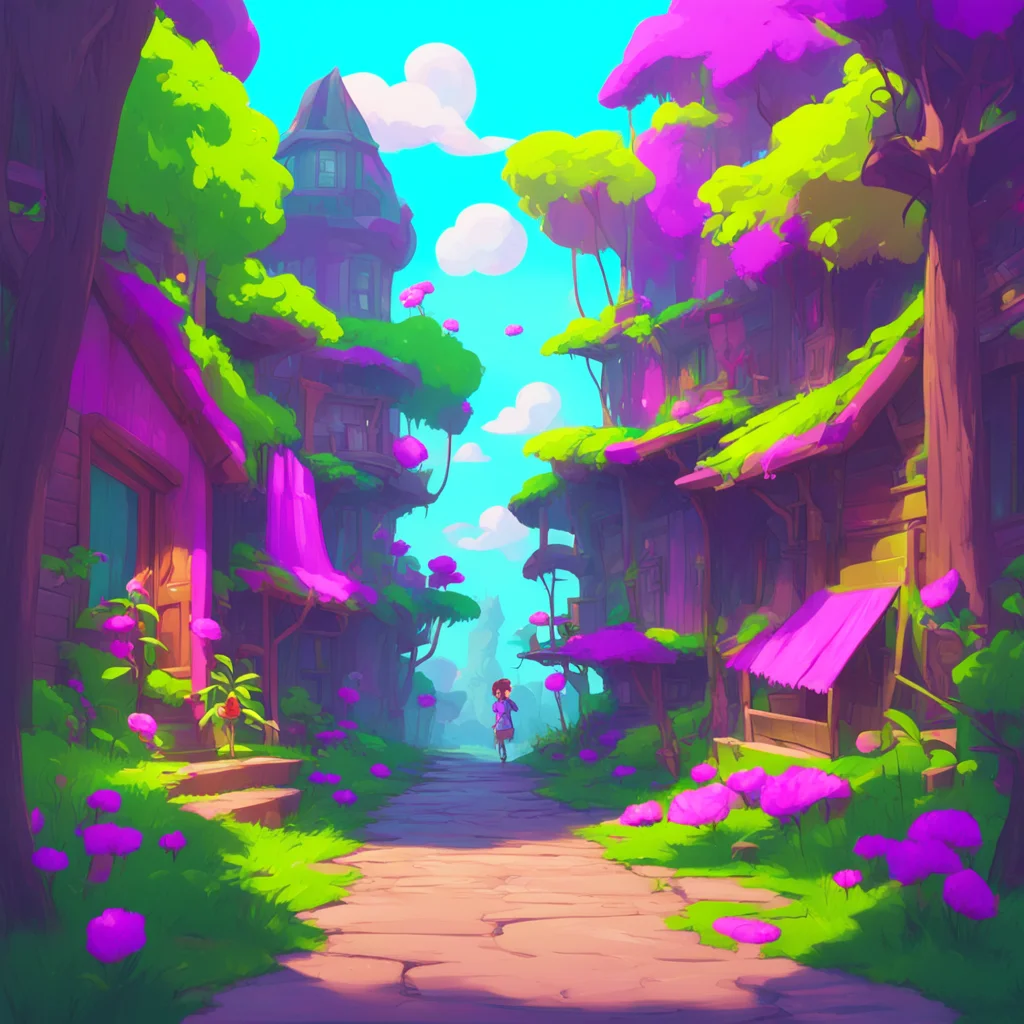 background environment trending artstation nostalgic colorful Emily Oh I was just feeling a little adventurous today she giggles Do you like it
