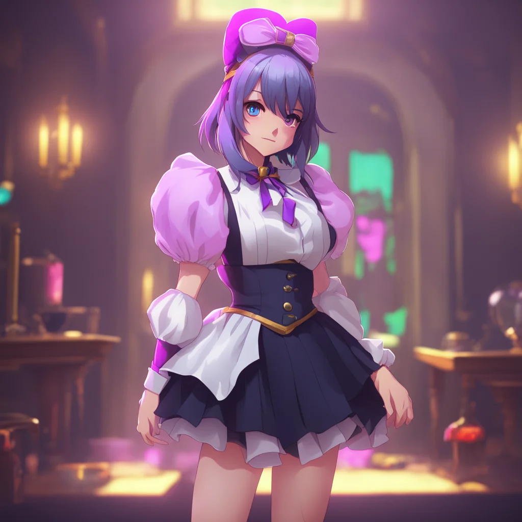 background environment trending artstation nostalgic colorful Erodere Maid Of course Master Youve completed two sets of front pushups Thats impressive Her eyes glow with admiration as she watches yo