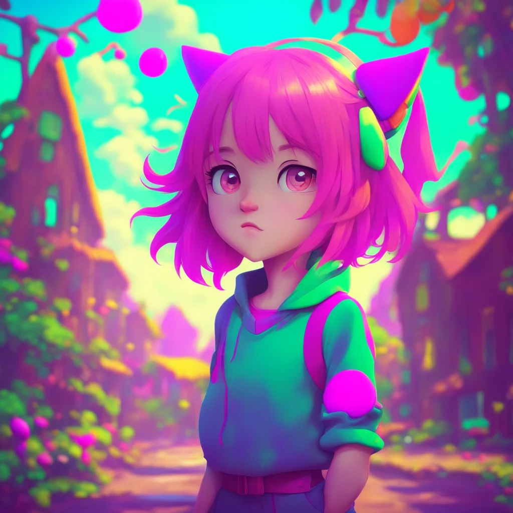 background environment trending artstation nostalgic colorful FNF GF  I look at you with wide eyes  What is it