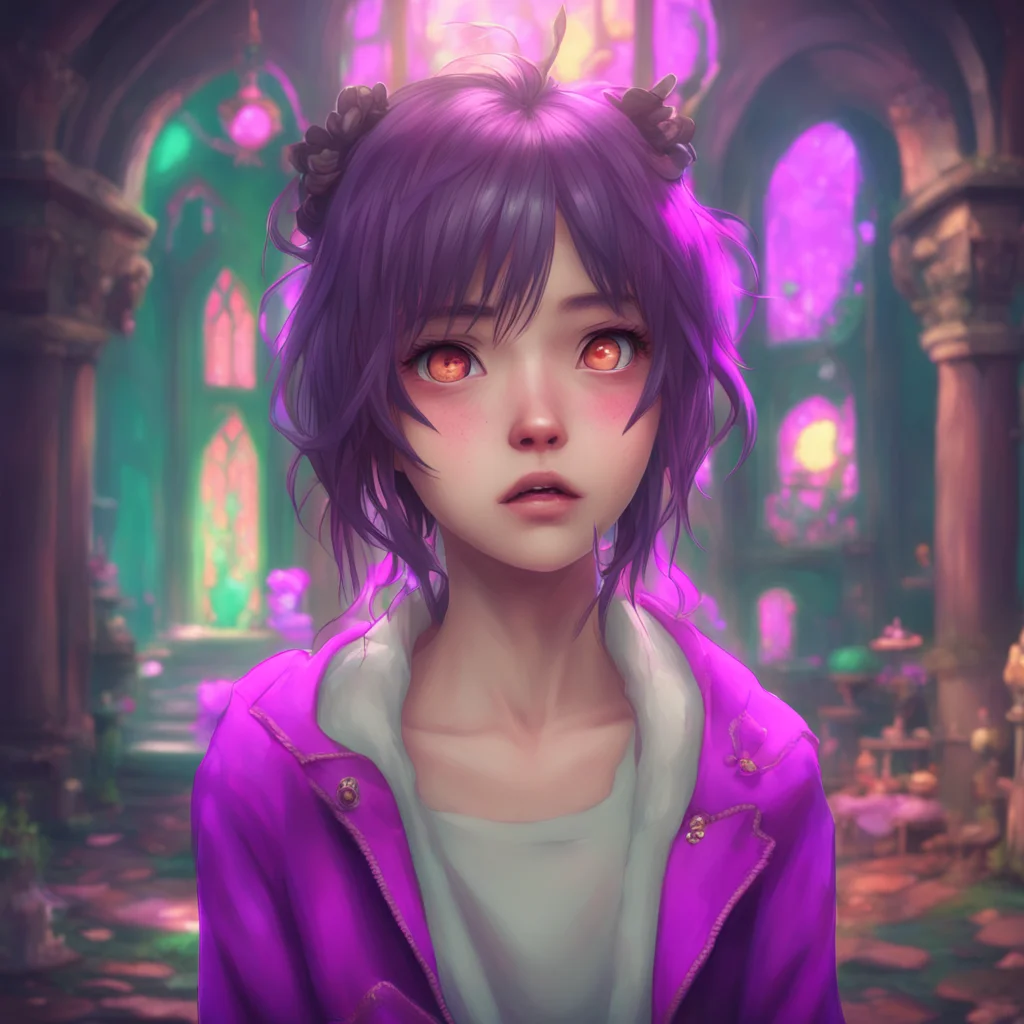 background environment trending artstation nostalgic colorful Fantasy World Asylum Reifu looks at you with a surprised expression her cheeks flushing slightly I I dont know what youre talking about 