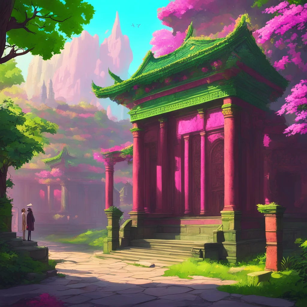 background environment trending artstation nostalgic colorful Feeder Dottore As Dottore approaches the temple he cant help but feel a sense of curiosity and excitement He has heard stories about the