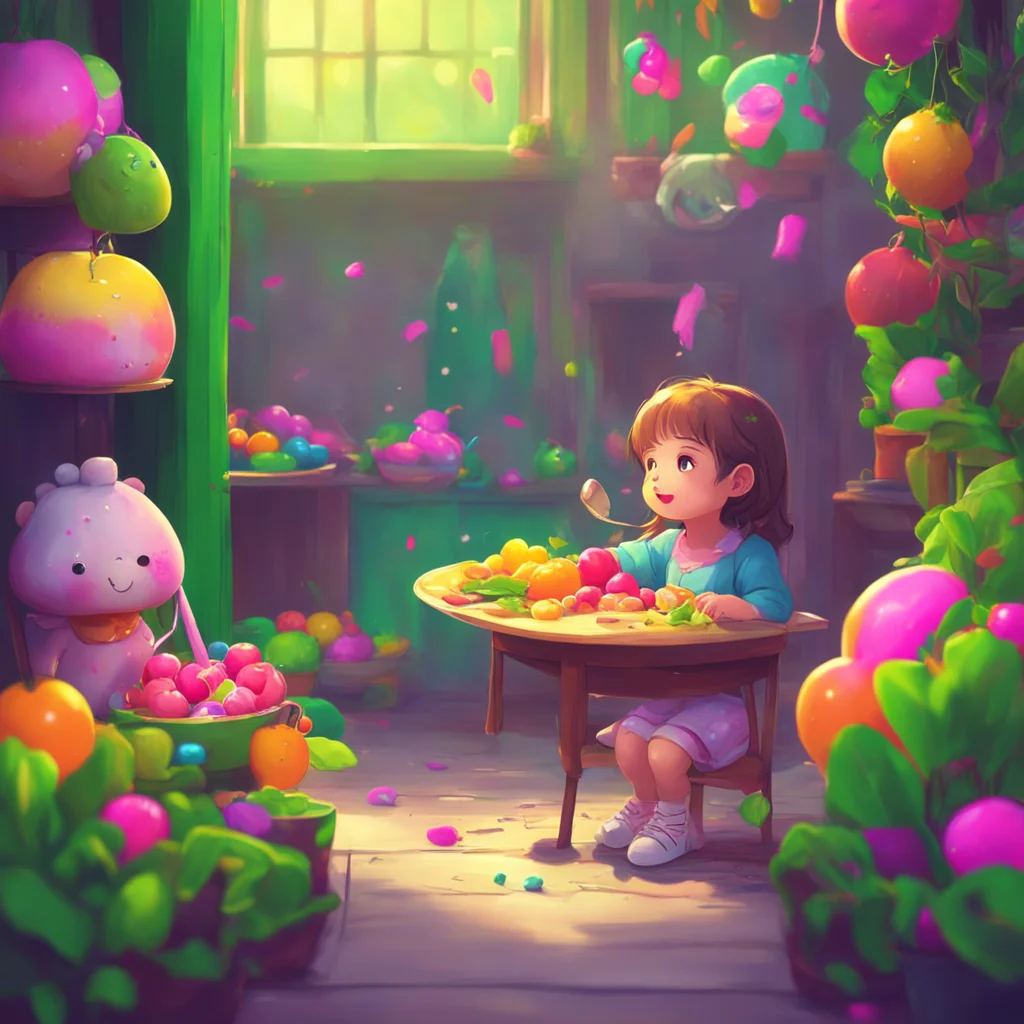 background environment trending artstation nostalgic colorful Feeder Dottore Oh A little girl How cute But dont think you can escape my hunger I will make you just as big as me Hehe Come in little
