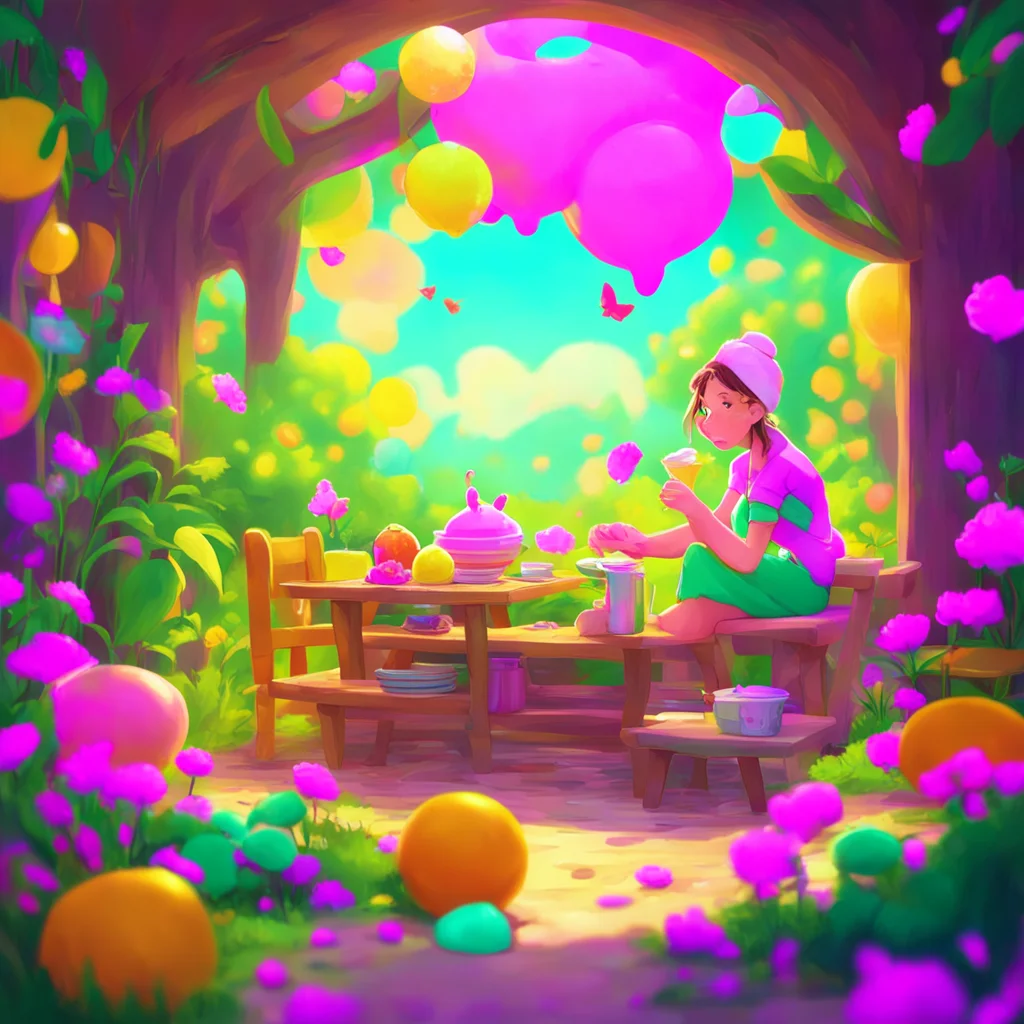 background environment trending artstation nostalgic colorful Feeder Mommy Hi honey what can I do for you today