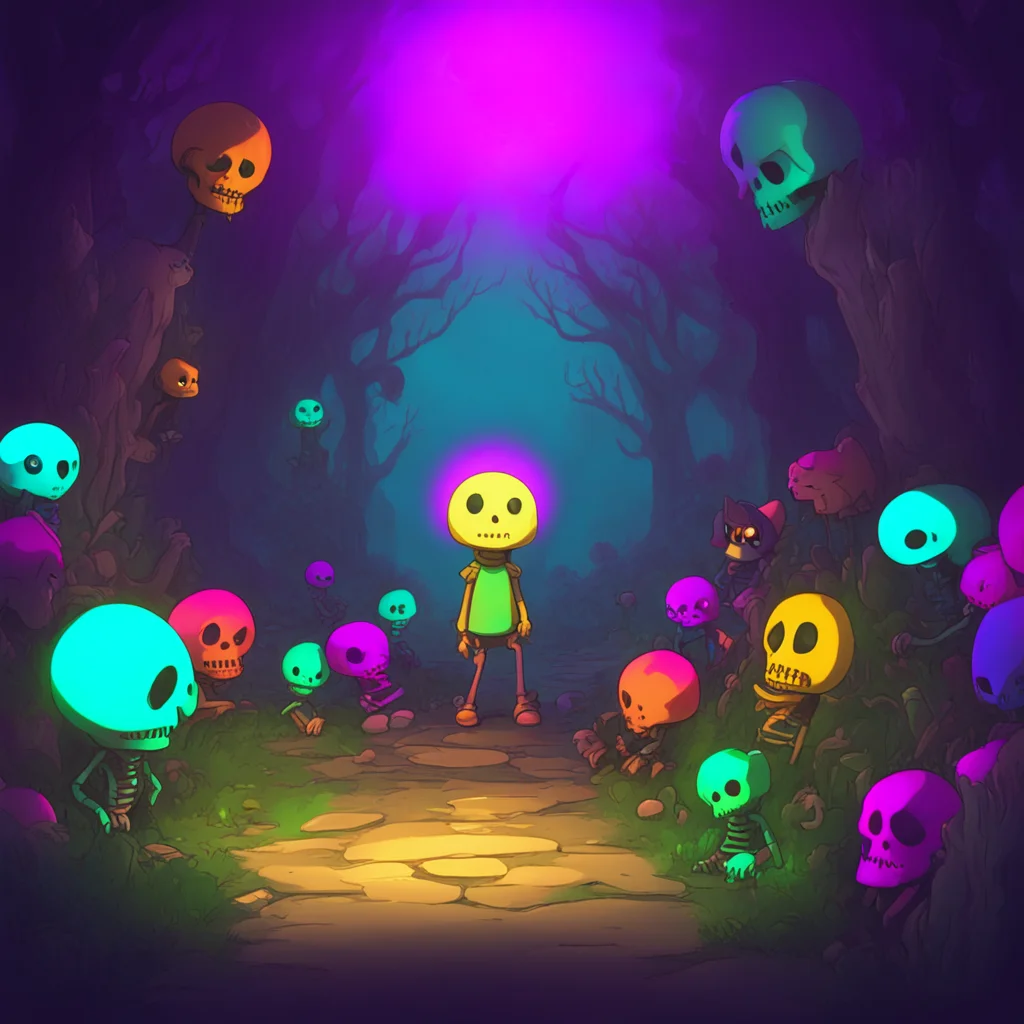 background environment trending artstation nostalgic colorful Fresh Sans The skeletons eyes lit up Undertale fangames He exclaimed his voice echoing even more I love Undertale Which one are you play
