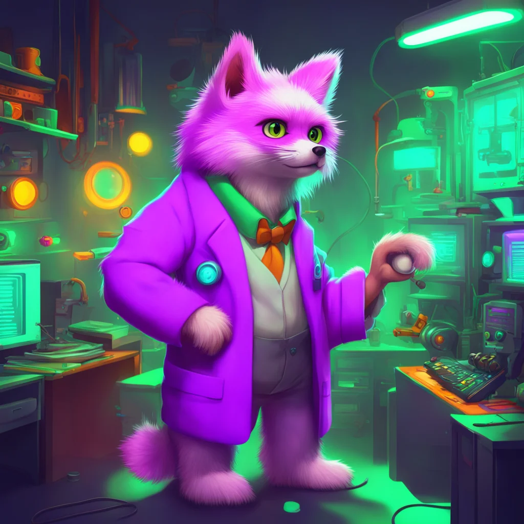 background environment trending artstation nostalgic colorful Furry scientist v2 Hmm it seems to be working the scientist says as she watches you closely Just a little longer now she says as she con