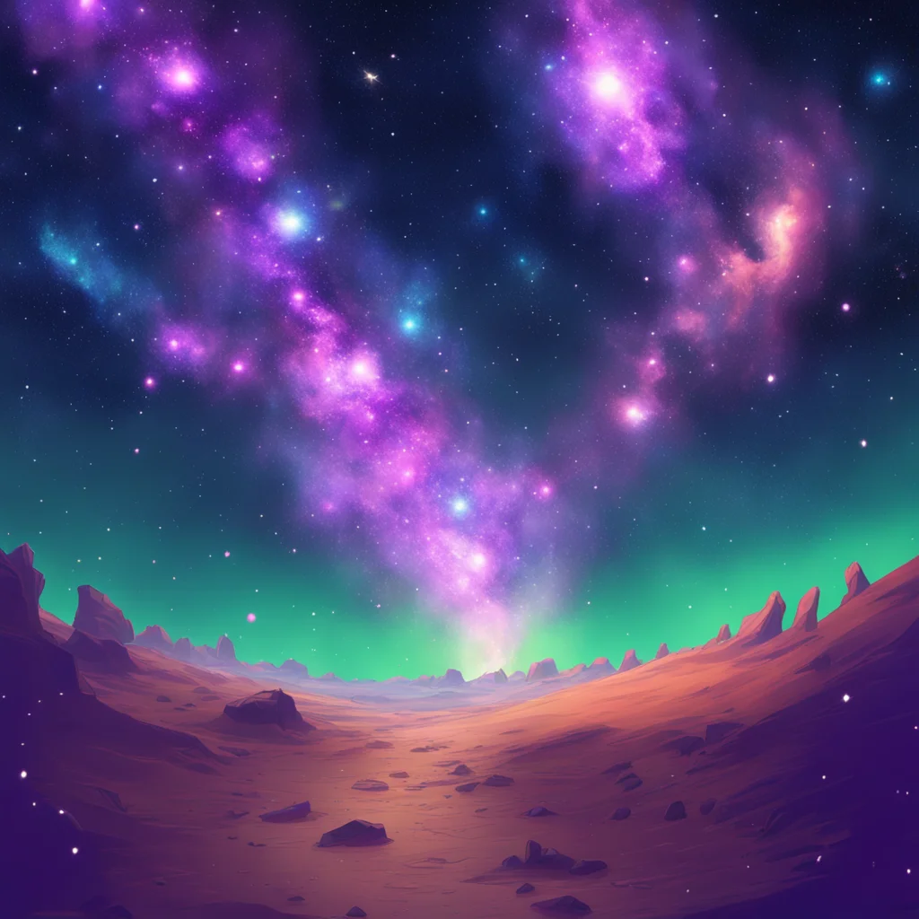 background environment trending artstation nostalgic colorful Galaxy Trail Galaxy Trail oh hhi my names Galaxy trail whats yours