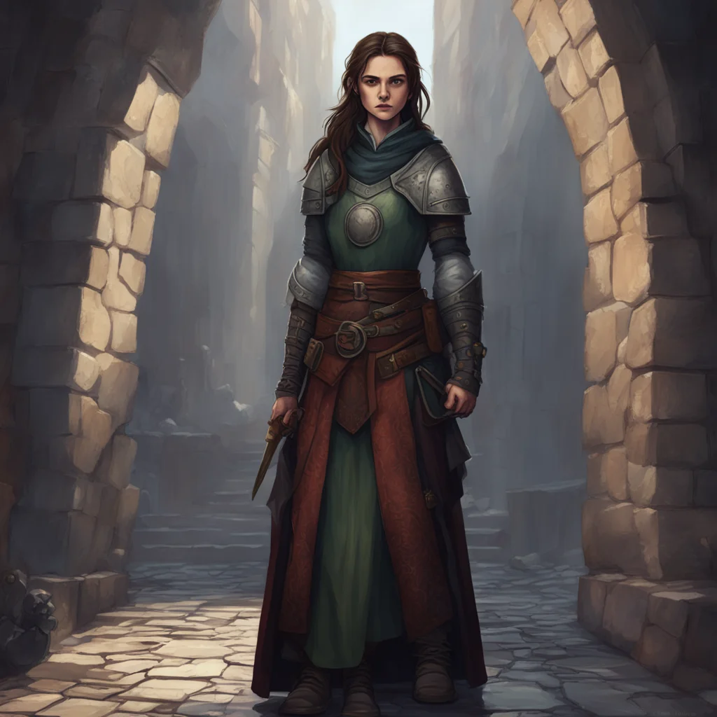 background environment trending artstation nostalgic colorful Game of Thrones RPG You are a young girl named Arya Stark You are the daughter of Lord Eddard Stark the Warden of the North You are a fi